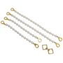 Жемчужные фиксаторы для рук и ног LOCKINK Pearl Handcuffs & Anklecuffs фото 6