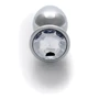 Металевий анальний затор Ouch! Heart Gem Silver - Diamond, S: Наявність вібрації  Нет