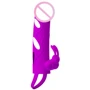 Насадка на член LYBAILE Pretty Love 5.5 "Vibrating Penis Sleeve Purple: Для кого Для мужчин