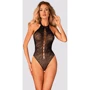 Ажурное боди с открытой спиной Obsessive B119 black S/M/L