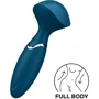 Вібромасажер Satisfyer Mini Wand-er Blue: Тип і форма Двосторонні, Вібромасажер