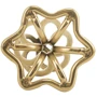 Анальная пробка LOCKINK Sevanda Hollow Spiral Golden Metal Anal Plug - L size: Наличие вибрации Нет