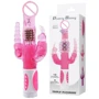 Вібромасажер ротатор з анальним і кліторальним стимулятором PRETTY BUNNY, BW-065005