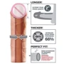 Насадка-удлинитель для пениса Mega Extension Flesh 51мм: Назначение Для удлинения