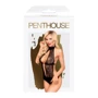 Сексуальное боди с глубоким вырезом Penthouse PERFECT LOVER (черный, L/XL): Вид Боди