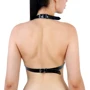 Портупея женская с шипами Art of Sex - Demia Leather harness (черный, L-2XL): Вид Портупеи